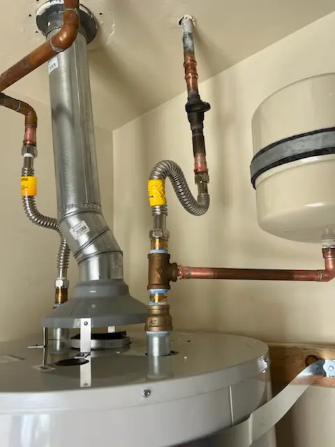 Water heater installation and plumbing repair in Edgewater
